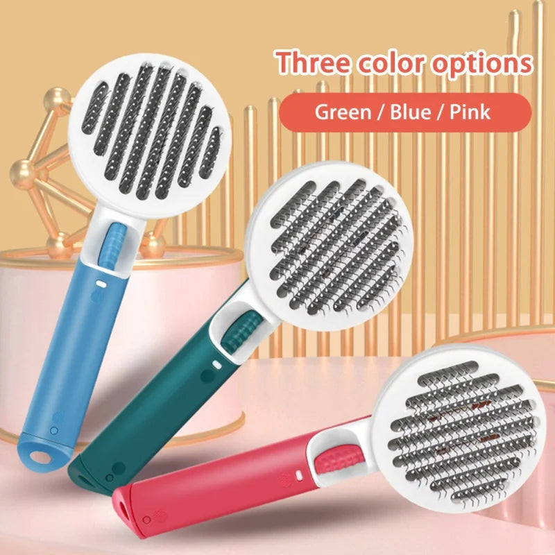Pet Cat Comb for Small Medium Dog Cats Pet Hair Remover Brush Cat Hair Removal Comb Pet Manufacturer Stainless Steel Dog Brush