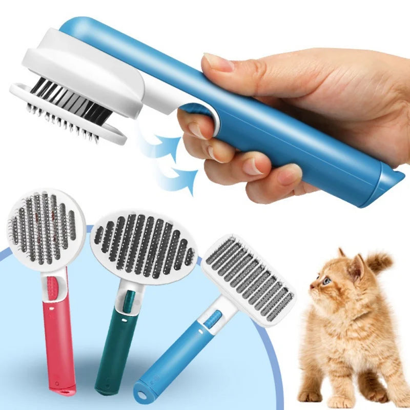 Pet Cat Comb for Small Medium Dog Cats Pet Hair Remover Brush Cat Hair Removal Comb Pet Manufacturer Stainless Steel Dog Brush