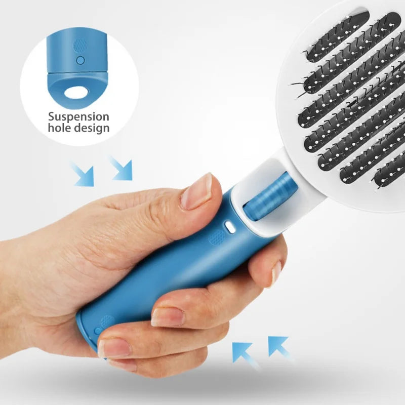 Pet Cat Comb for Small Medium Dog Cats Pet Hair Remover Brush Cat Hair Removal Comb Pet Manufacturer Stainless Steel Dog Brush