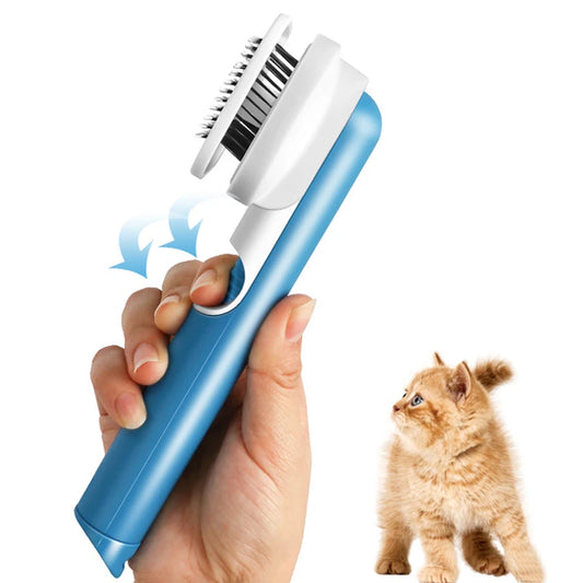 Pet Cat Comb for Small Medium Dog Cats Pet Hair Remover Brush Cat Hair Removal Comb Pet Manufacturer Stainless Steel Dog Brush