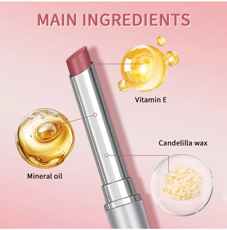 Long Lasting Moisturizing Black Honey Lipstick Natural Lip Plumper Makeup Lip Plumping Gloss Cosmetics Exfoliating for Lip